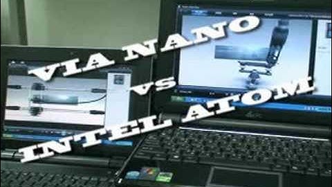 VIA Nano-based OpenBook vs. Intel Atom-based Asus Eee PC