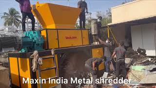 Scrap Metal Shredding Machine, Scrap Metal Shredding Machine, Metal Shredder, #MetalCrushingMachine