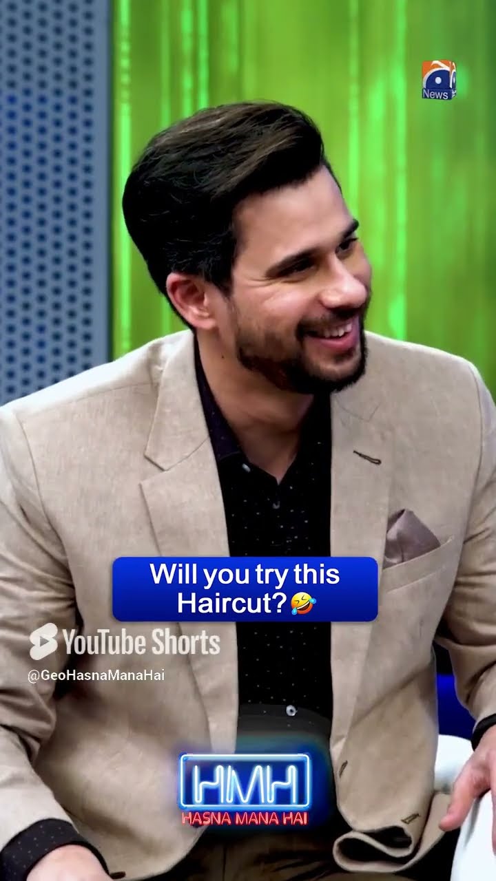 Will you try this haircut    #hasanali #hasnamanahai #tabishhashmi #shorts