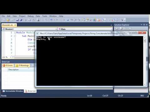 Visual Basic Tutorial   19   Get Length Of Strings