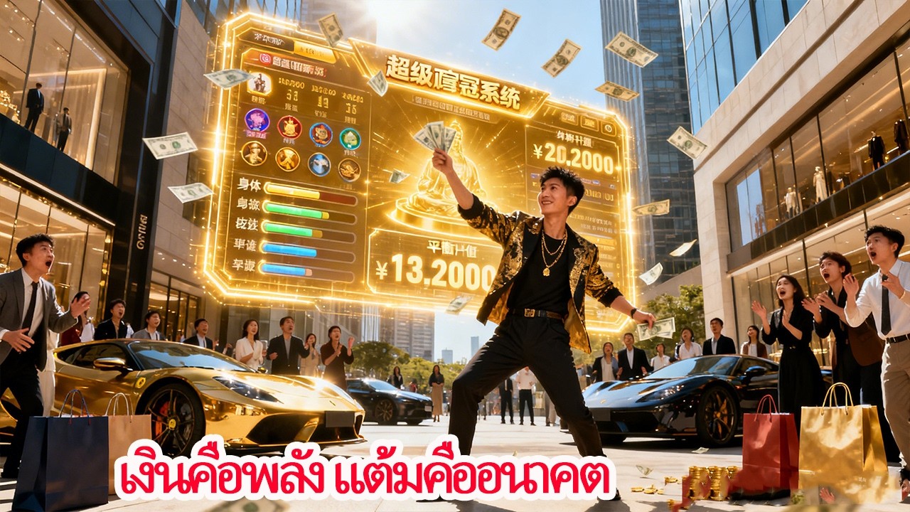 ตื่นระบบมหาเศรษฐี รับเงินก้อนโต ยิ่งใช้ยิ่งเทพ