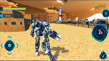 Train Robot Transformation: Robot Car Games 2021 - Android Gameplay