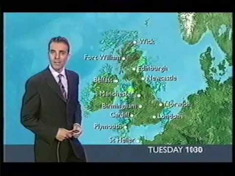 BBC Weather 21st October 2003