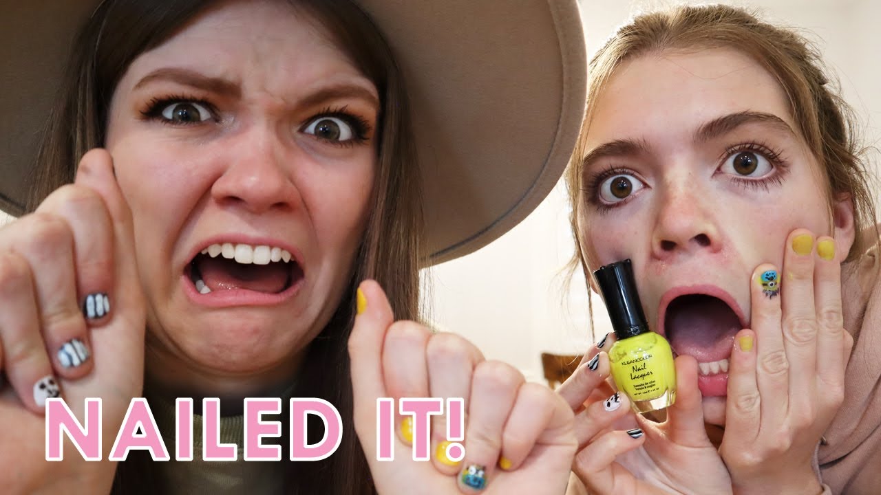 Recreating our old CRINGY Nailed It Tutorials!