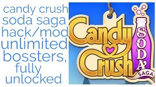 How to hack Candy Crush Soda Saga with fully unlocked, unlimited boosters screenshot 5