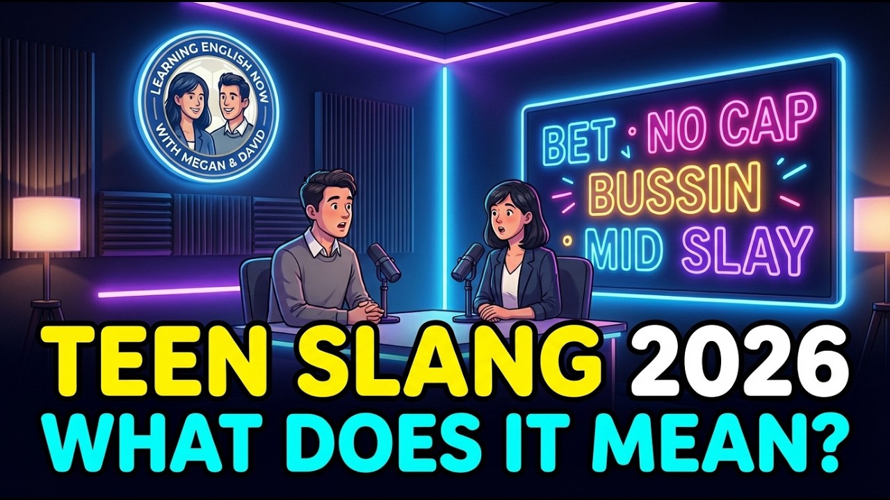 English Slang Decoded 2026 | What Teenagers Are Saying Today (Beginner ESL)