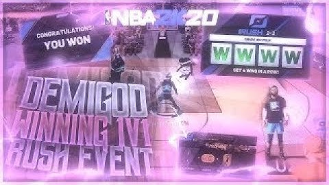 NEW** FASTEST WAY TO WIN 1V1 RUSH EVENT!! NBA 2K20 1V1 METHOD NEVER LOSE!!