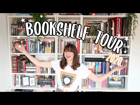 BOOKSHELF TOUR // 2020 edition ✨