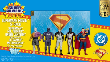 NEW DC Direct: Super Powers™ Superman Movie™ 5-Pack 4.5" Scale Figures | Action Figure Showcase