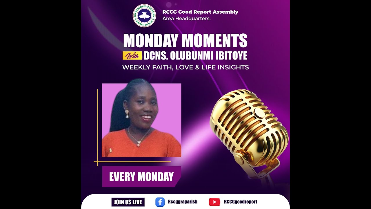 MONDAY MOMENTS WITH DEACONESS OLUBUNMI IBITOYE | THE INSTITUTION CALLED MARRIAGE PART 2