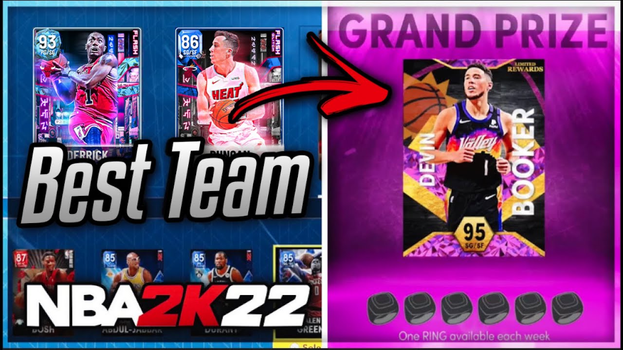 THE BEST POSSIBLE TEAM FOR NBA 2K22 MyTEAM LIMITED FOR FREE PINK