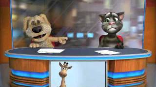 Talking Tom & Ben News: Fight about Larry