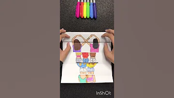 Short أجمل رسم اصدقاء 