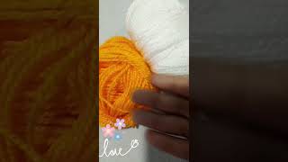🙂Flower Claw clip🧶 #crochet #handmade #shorts❤️