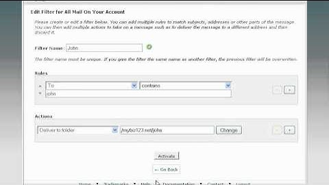 How To Set Up Email Filters In cPanel