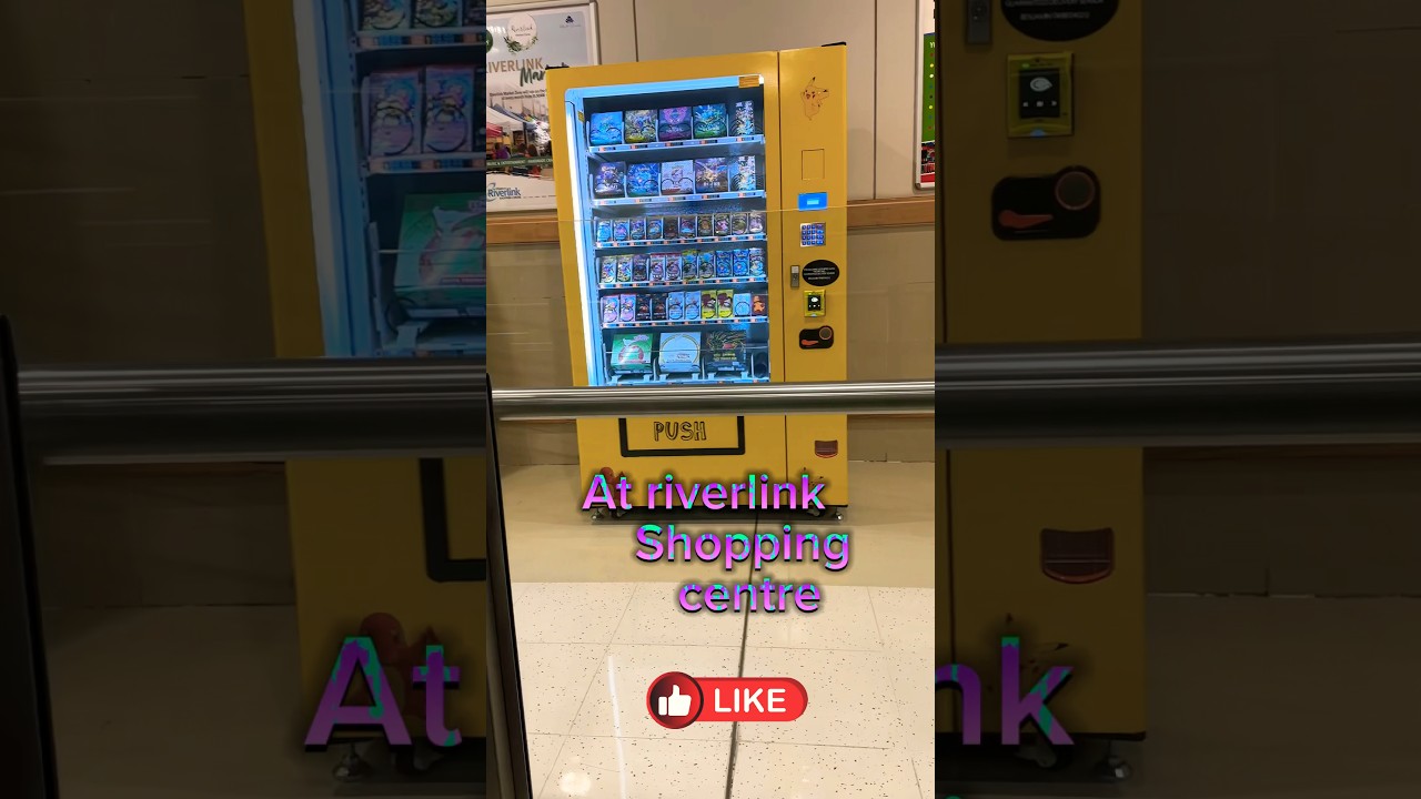 I own a Pokémon card vending machine business 