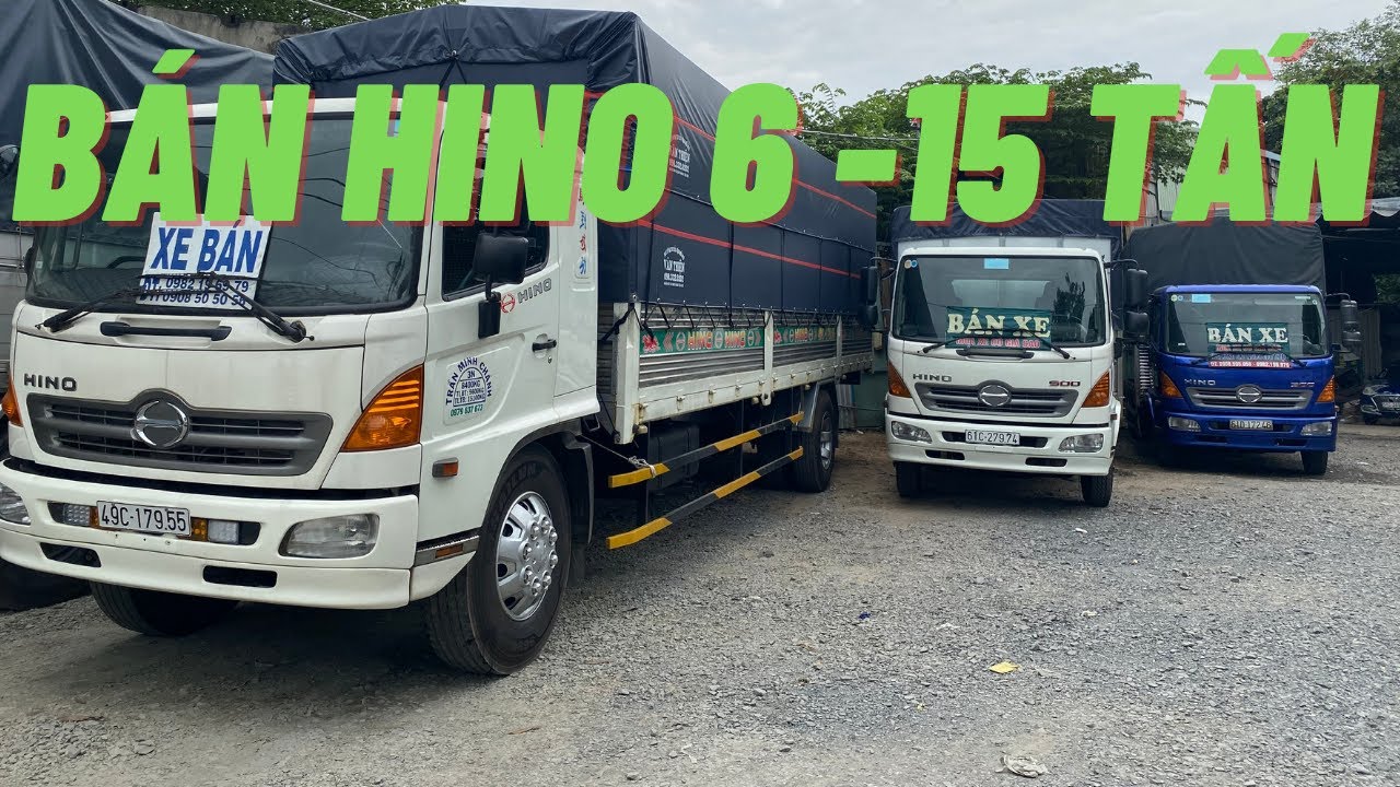 Xe Tải HINO 35 Tấn  3T5 Thùng Mui Bạt