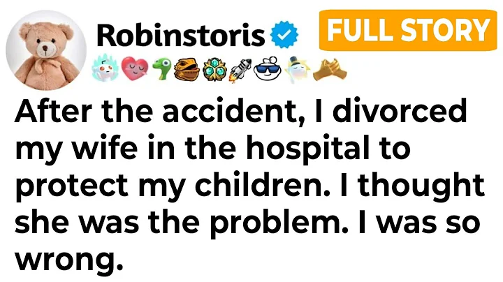 After the accident, I divorced my wife in the hospital to protect my children. I thought she was..