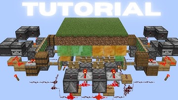 How to make the biggest piston trap, 6x6 tutorial!