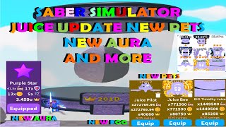 NEW Saber Simulator Update: Uncover the Secrets of Juice Island!