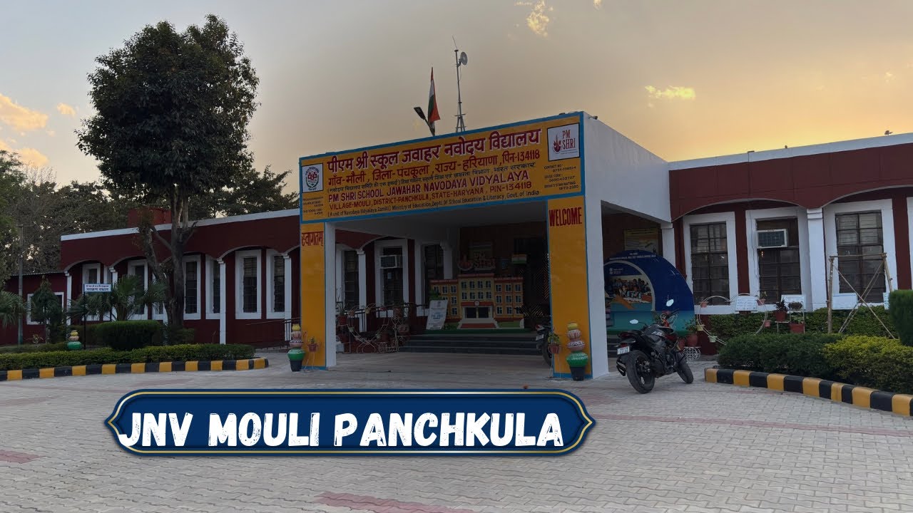 Jawahar Navodaya vidyalaya Mouli, Panchkula. Complete campus tour