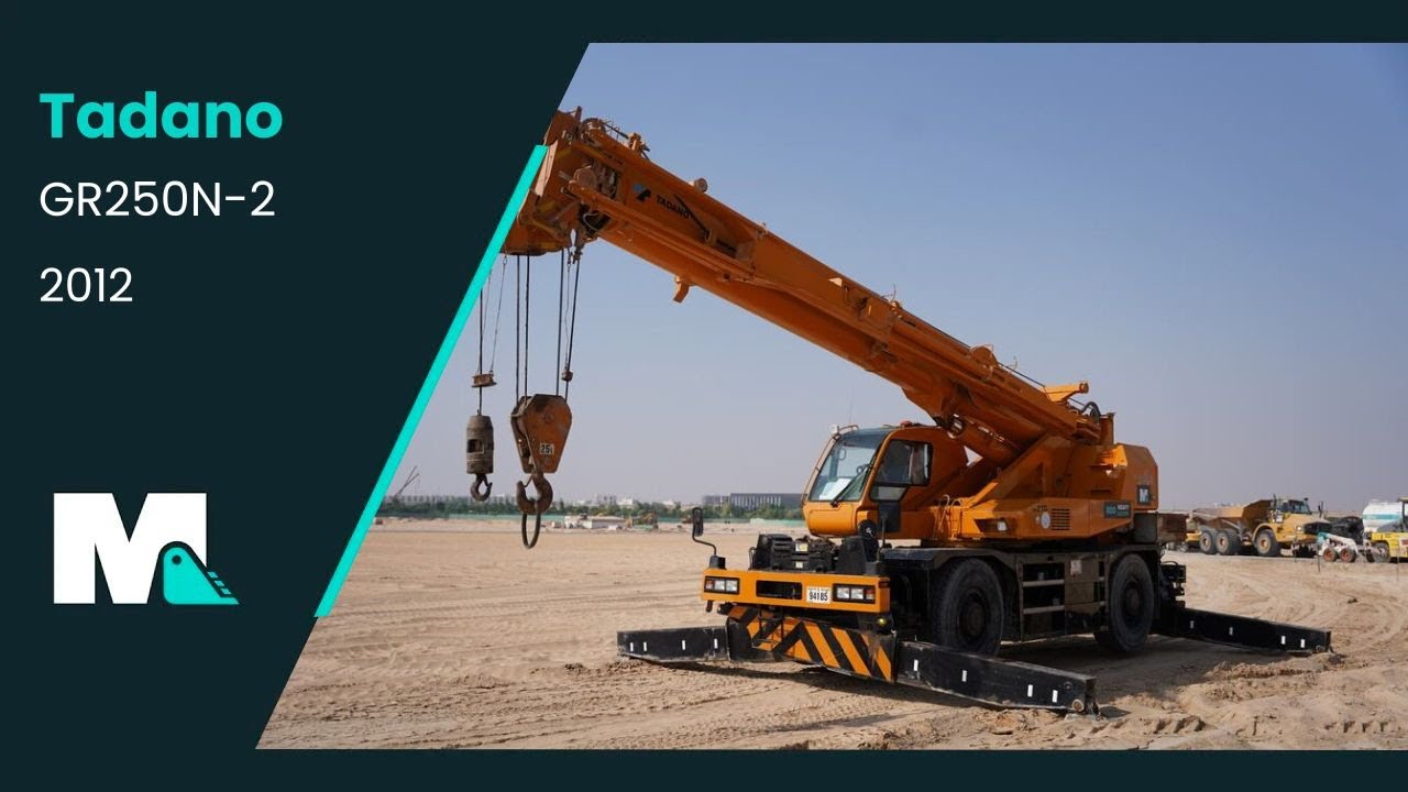 Tadano GR250N 2 Mobile Crane | 2012