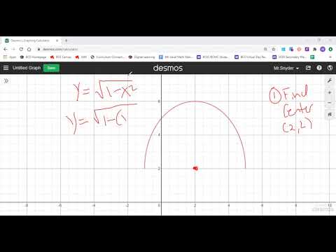 Writing Equations of Circles with Transformations