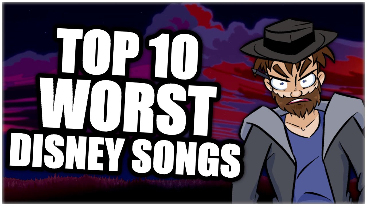 Top 10 Worst Disney Songs YouTube
