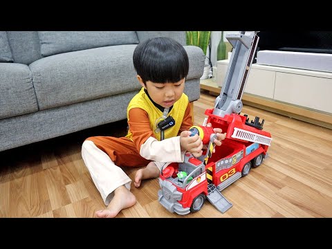 Kyo Menjadi RubblePaw Patrol & Main Mobil Pemadam