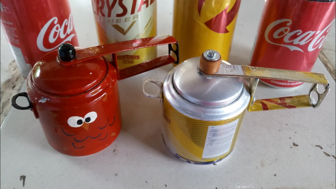 Como fazer panelinha de pressão de latinha