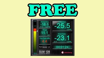 FREE SLM 128 Loudness Meter by Steinberg
