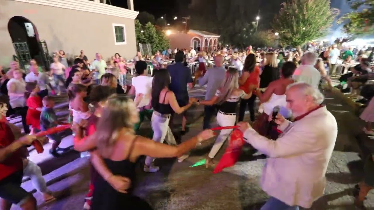 Γιορτή κρασιού στο χωριό Κάτω Γαρούνας  2023 -χορός,κέφι,ψητά