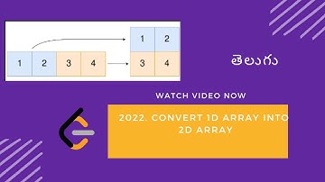 "Convert 1D Array to 2D Array in C++ | Step-by-Step Guide"
