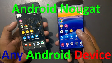 get android nougat features on any android device (Boot Animation, Assistant, Launcher, Settings)