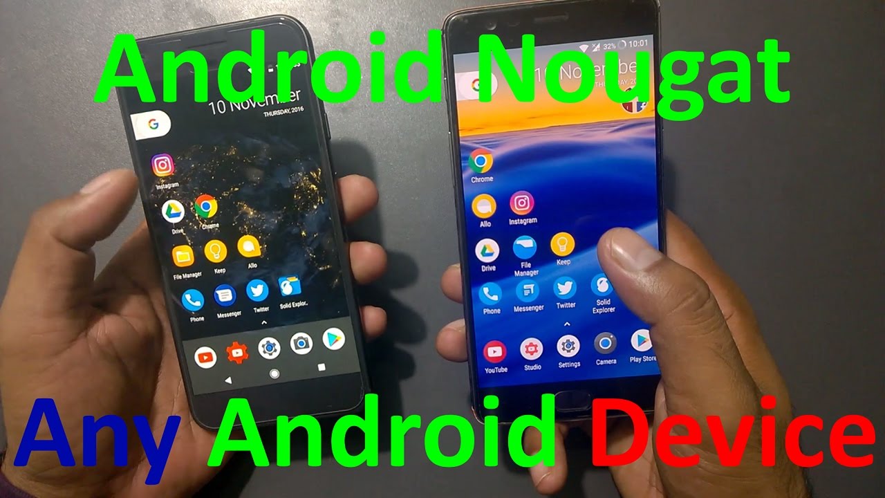 get android nougat features on any android device (Boot Animation ...