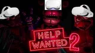 FNaF Help Wanted 2 gameplay on the quest 2!