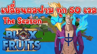 BloxFruits TheSeason (สุ่มผลฟามตั้งแต่เวล 1 เปลี่ยนทุก 50 เวล) Ep15