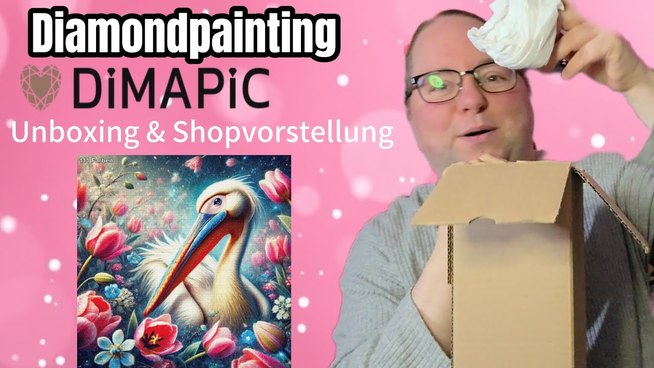 Natz zündet die Spaßrakete🤣 Diamondpainting Shopvorstellung DiMAPiC 