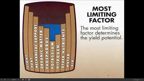 Limiting Factor and Carrying Capacity video
