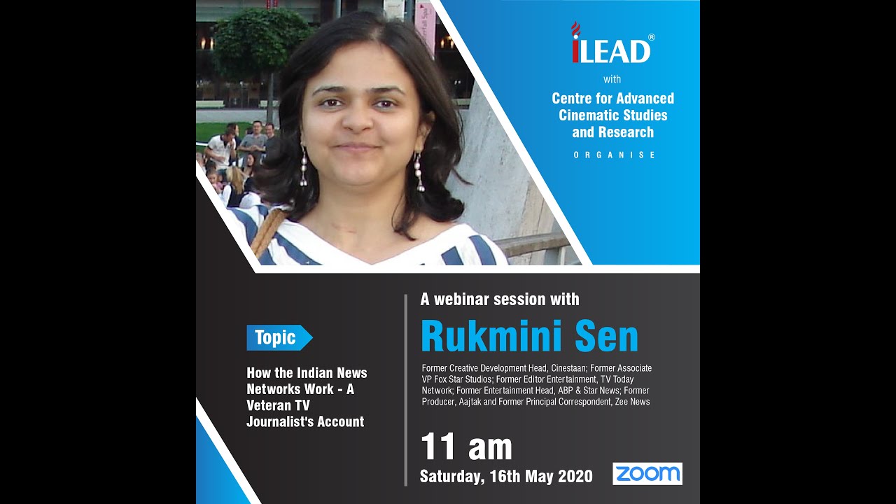 Interactive Session with Rukmini Sen | How the Indian News Networks Work!