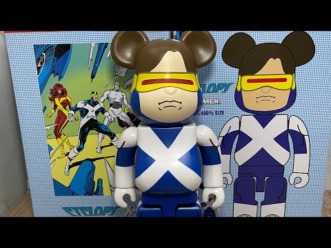 その他 MEDICOM TOY - BE@RBRICK CYCLOPS ( VARIANT SUIT Ver. ) Medicom Toy BE@RBRICK CYCLOPS VARIANT SUIT Ver 100% 400
