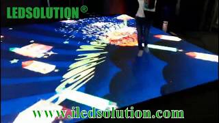 P6.25 Interactive LED Floor - Fireworks