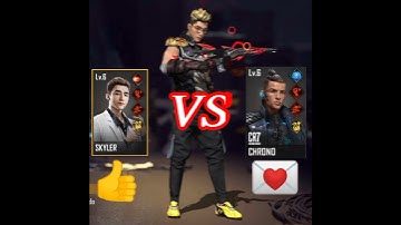 Skyler Vs Chrono Character Challenge_👊||Freefire Shorts||#shorts/#short/#freefire/#viral/#tiktok/#op
