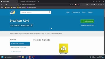 Como Consultar CEP no Python com a Lib BrazilCEP
