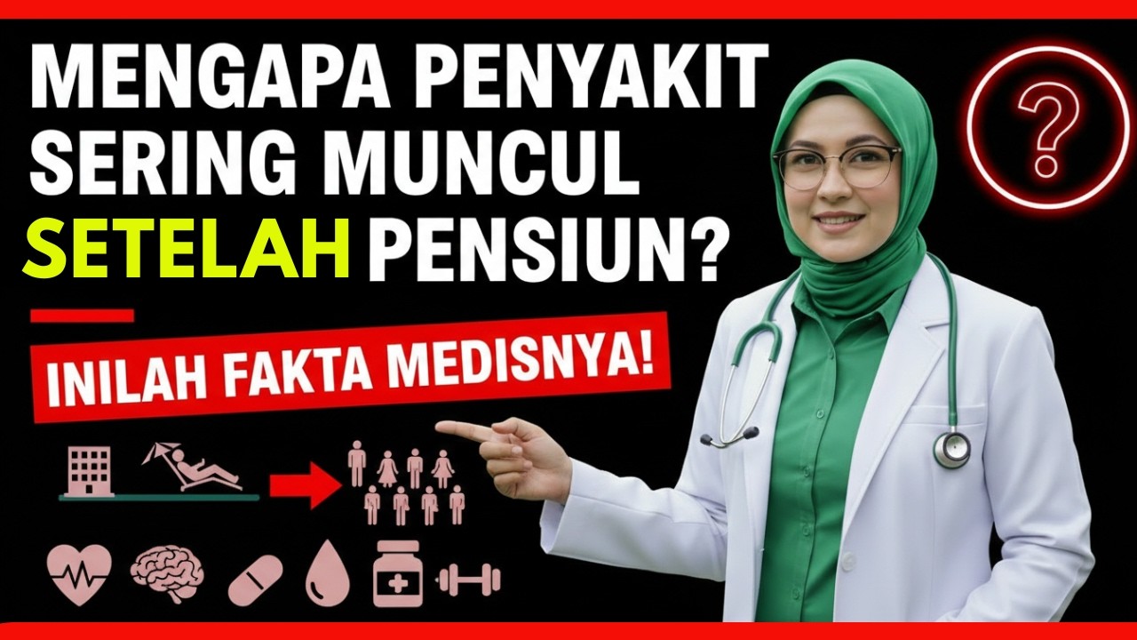 DOKTER UNGKAP‼️PENYAKIT DATANG SETELAH PENSIUN‼️ INI PENJELASAN MEDISNYA