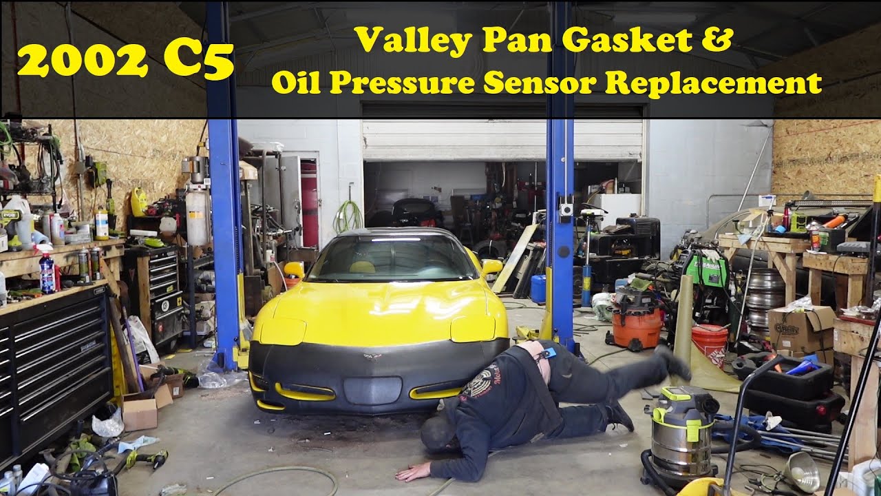 2002 C5 Corvette LS1 Valley Gasket and Oil Pressure Sensor Replacement