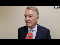 FRANK WARREN INSTANT REACTION TO ANTHONY YARDE'S LOSS AGAINST LYNDON ARTHUR & SHOCKING 117-111 CARD