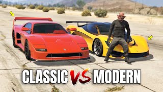 GTA 5 ONLINE - CLASSIC VS MODERN (WHICH IS FASTEST?) | Turismo Classic VS Turismo R