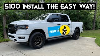 2023 Ram 1500 Bilstein 5100 2 inch Leveling Kit Install  THE EASY WAY