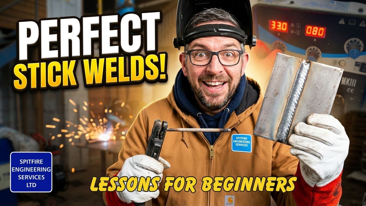 Stick welding for beginners. All the tips and tricks featuring ...